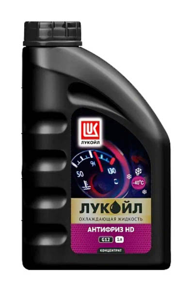 Антифриз LUKOIL HD G12 K концентрат 1кг
