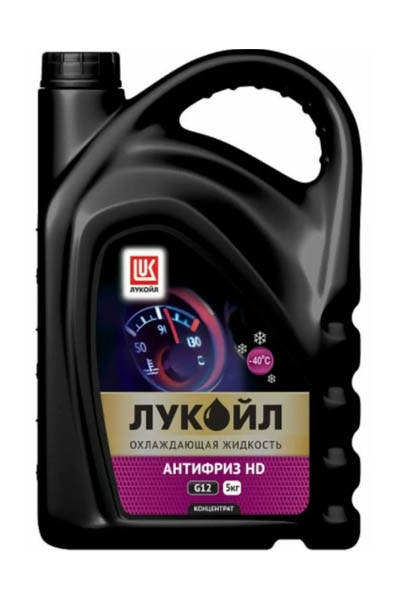 Антифриз LUKOIL HD G12 K концентрат 5кг