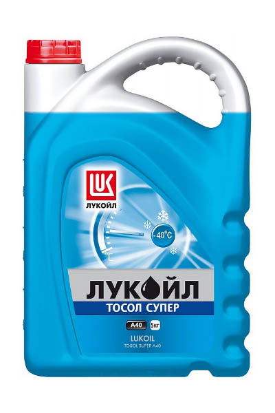 Антифриз LUKOIL ТОСОЛ СУПЕР А40 5кг