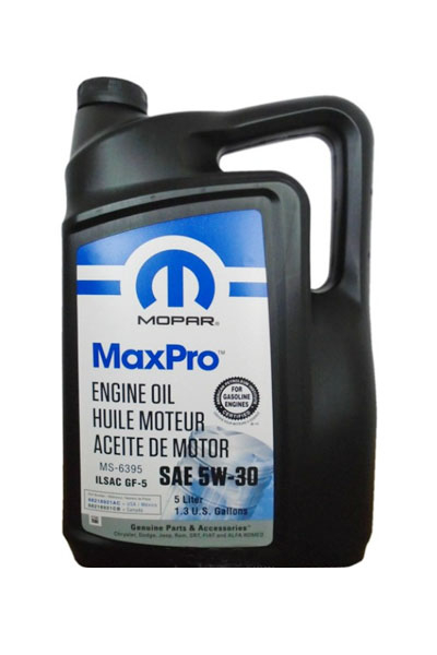 Масло моторное синтетическое CHRYSLER MOPAR MaxPro 5W-30 SN 5L