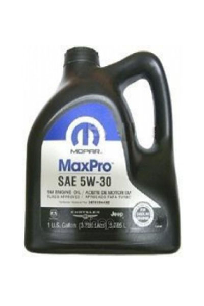 Масло моторное полусинтетическое CHRYSLER MOPAR MaxPro 5W-30 SM 3,785L